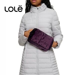 NWT! LOLE Handwarmer Belt Bag Purple